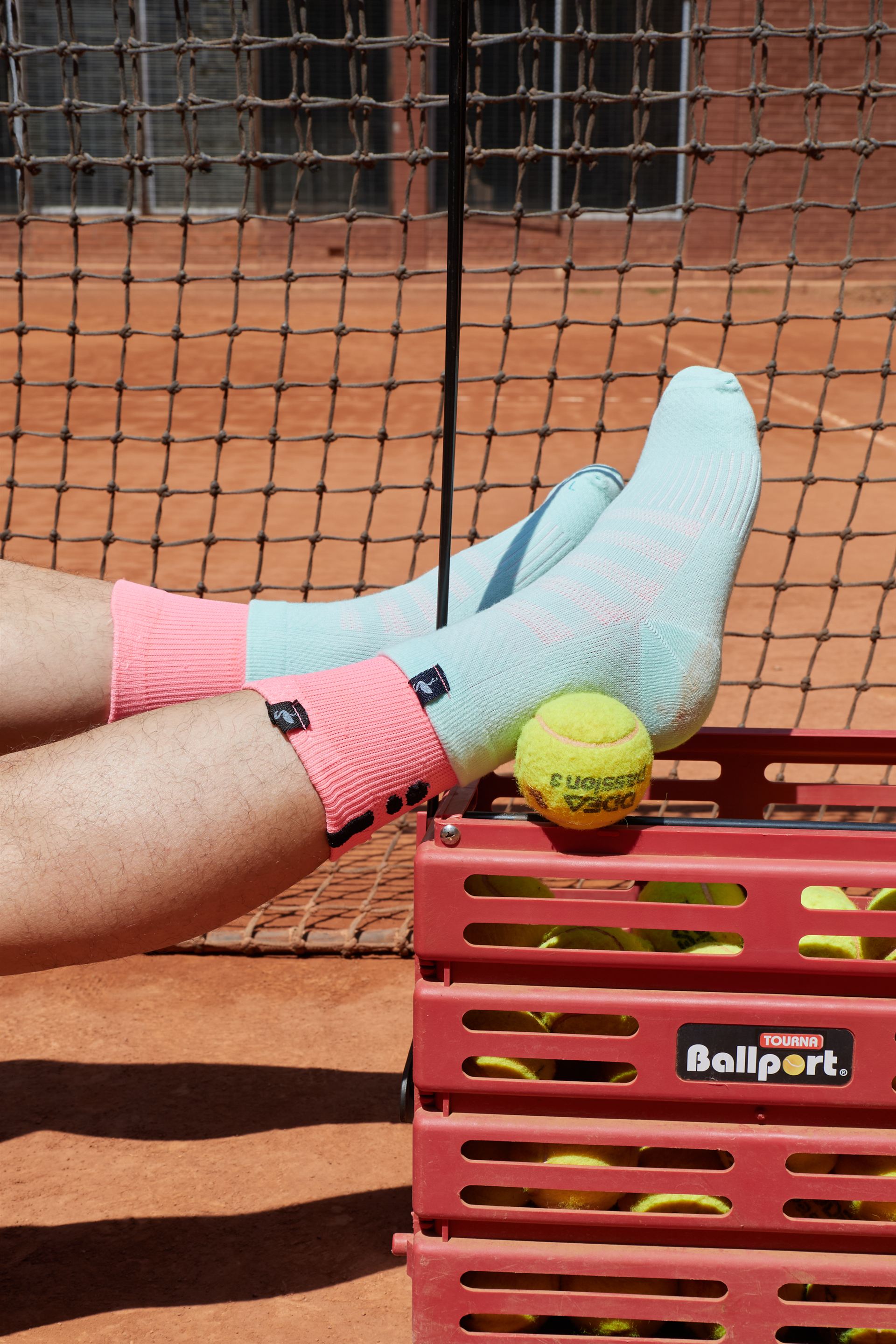 Flamingo Sports calcetines para tenis y pádel — Instagram Chile